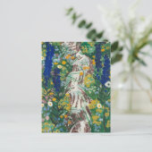 花は流れ | バブ威厳があるベルグ ポストカード (スタンド正面)