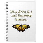 花は皆魂 ノートブック (正面)