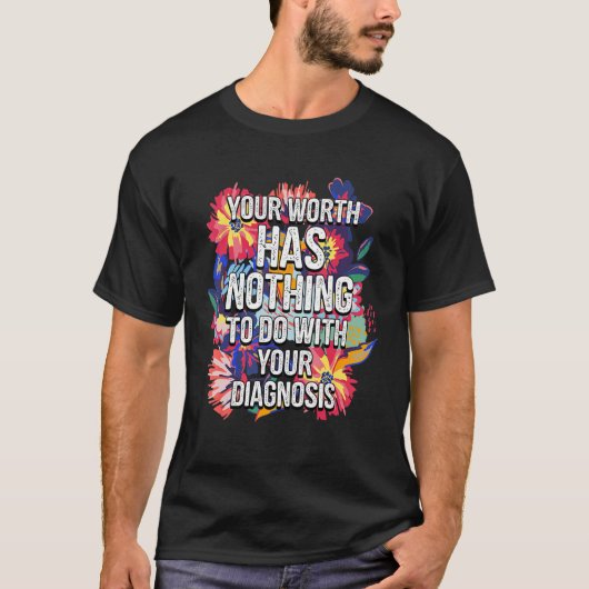 花は直径に及ばぬ Tシャツ (正面)