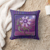 花は砂漠の装飾用クッション クッション (ブランケット)