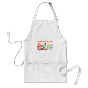 花は私を微笑させます スタンダードエプロン
