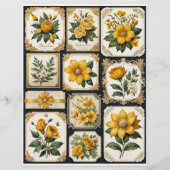 花は装飾要素としてタイル#3 (正面)