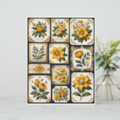 花は装飾要素としてタイル#3 (スタンド正面)