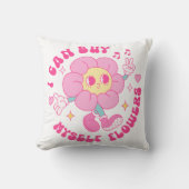 花は買自分だ クッション (正面)