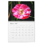 花は2013年をカレンダーに記録します カレンダー (2月 2027)