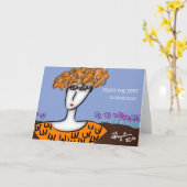 花は7つをx5"挨拶状w/env育てます カード (黄色い花)