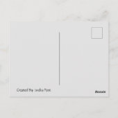 花ひまわりウミガメ葉書 ポストカード (裏面)