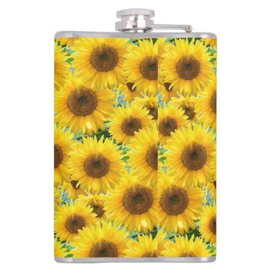 花ひまわり フラスク (裏面)