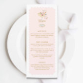 花びらとエレガントプロセッコブライダルシャワーメニュー メニュー