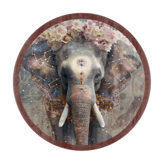 花びらとトランク カッティングボード (正面)