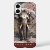 花びらとトランク Case-Mate iPhoneケース (裏面)