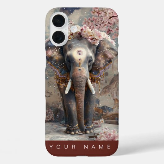 花びらとトランク Case-Mate iPhoneケース (裏面)