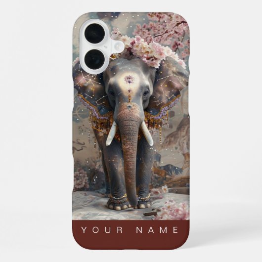 花びらとトランク iPhoneケース (裏面)