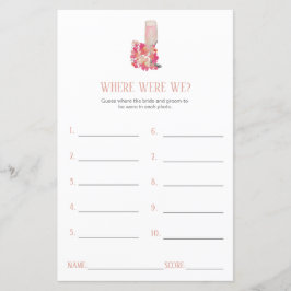 花びらとプロセッコブライダルシャワーどこにいた