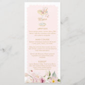 花びらとプロセッコブライダルシャワーメニュー メニュー (正面)