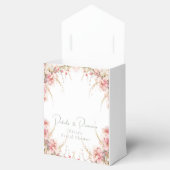 花びらとプロセッコブライダルシャワー フェイバーボックス (オープン)