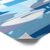 花びらとライト:テーブルトップフローラの喜び ポスター (角)