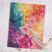 花びらと可能性： Inspカラフル用ノートブック ノートブック