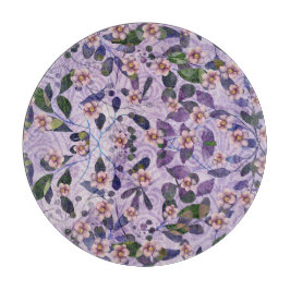 花びらと詩 – 自然インスパイアフローラアート –  カッティングボード