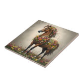 花びらと蹄：ブラウンホースファンタジー園、 タイル (側面)