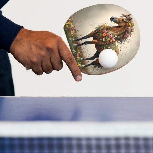 花びらと蹄：ブラウンホースファンタジー園、 卓球ラケット (インサイチュ)