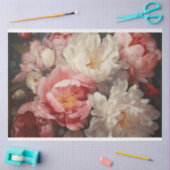 花びらと開花 薄葉紙 (クラフト)