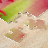 花びらにカタツムリ ジグソーパズル (側面)