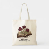 花びらのテレ忘れートバッグ トートバッグ (裏面)