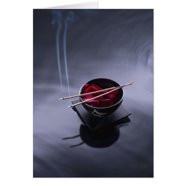 花びらのボールの上の非常に熱い香 (正面)