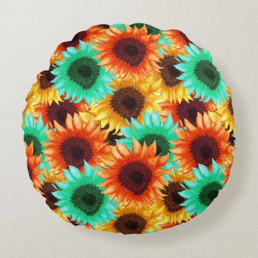 花びらの力 ラウンドクッション (正面)