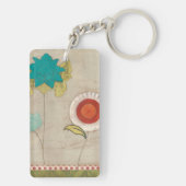 花びらの模様I キーホルダー (裏面)