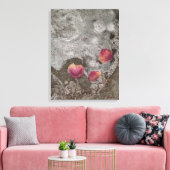 花びらの海岸 キャンバスプリント (インサイチュ (リビング))