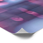 花びらの花の木から落下 ポスター (角)