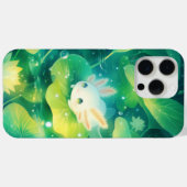 花びらの草地Axolotl秘密の池 Case-Mate iPhoneケース (裏面 (横))