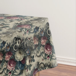 花びらの装飾 – ゴシック様式の中柄 テーブルクロス