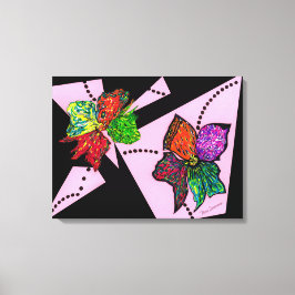 花びらのMotion Canvas Print キャンバスプリント