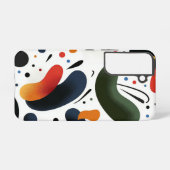 花びらを押しつぶす SAMSUNG GALAXYケース (裏面横)