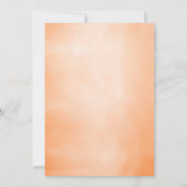 花びらアンドプロセッコテラコッタボホブライダルシャワー 招待状 (裏面)