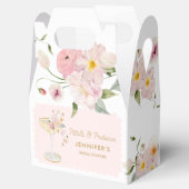 花びらアンドプロセッコフローラガーデンブライダルシャワー フェイバーボックス (オープン)