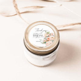 花びらアンドプロセッコブライダルシャワー ラウンドシール