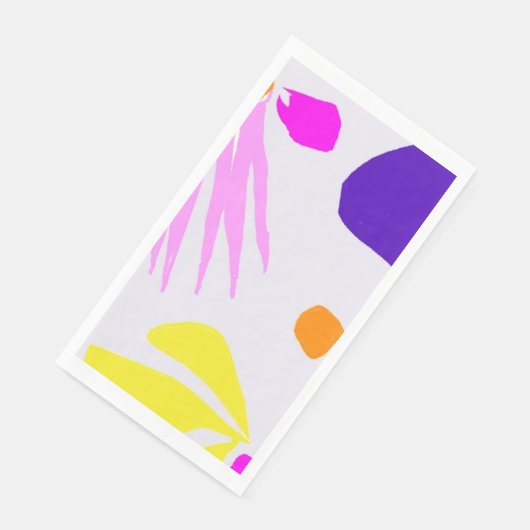 花びらイン航空ナプキン紙 (コーナー)