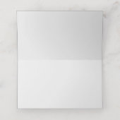 花びらエレガントとプロセッコ座席表 プレイスカード (内部開封)