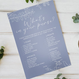 花びらゲーム財布の中 チラシ