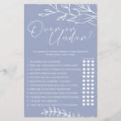 花びらゲーム チラシ (正面)