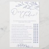 花びらゲーム チラシ (正面)