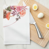 花びらタオル キッチンタオル (四つ折り)