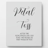 花びらトス徴候 フォトプラーク (正面)