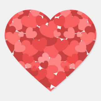 花びらハート ハートシール
