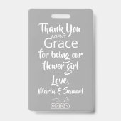 花びらパトロールバッジ バッジ (裏面)