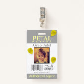 花びらパトロールバッジ バッジ (正面クリップ)